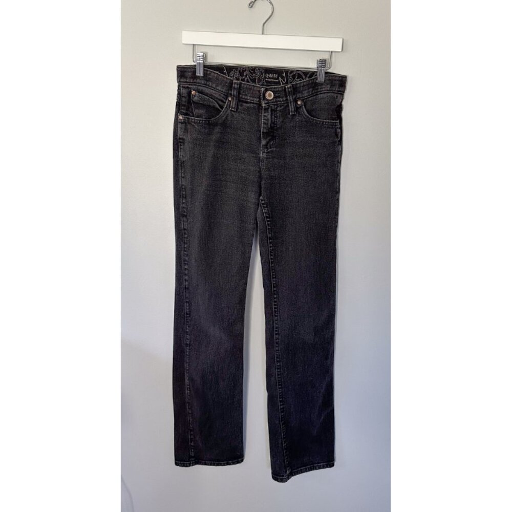 Wrangler Q-Baby Black Denim Jeans